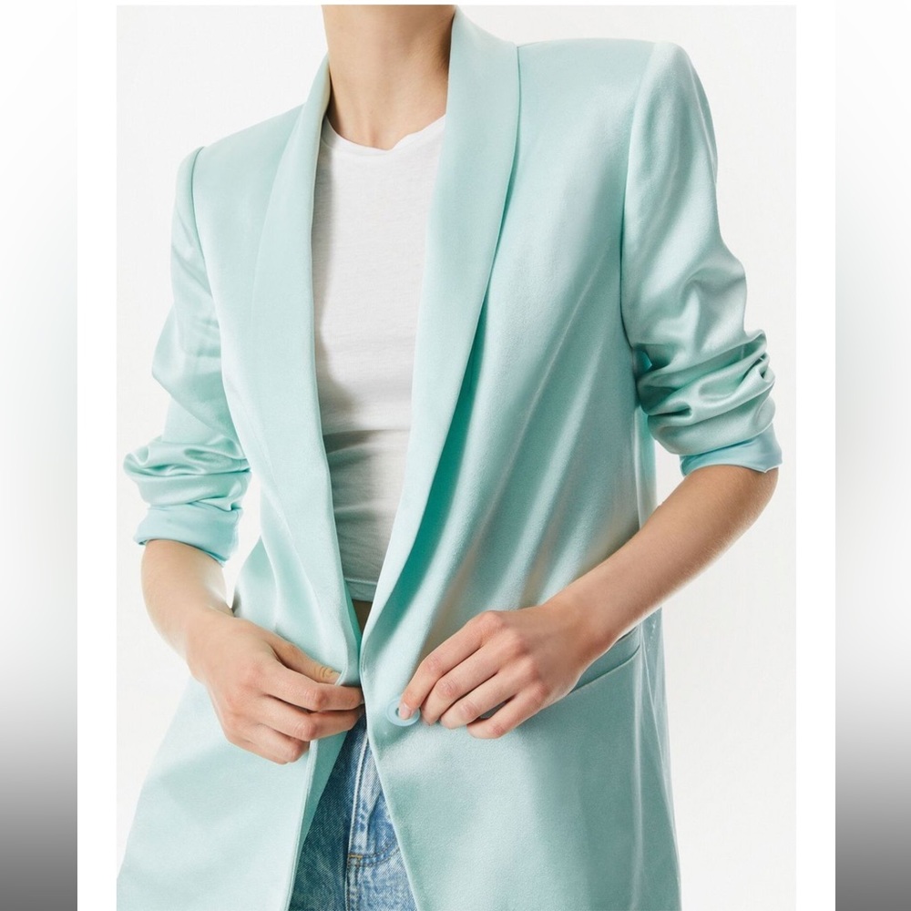 🏷 NWT. Alice + Olivia Baby Blue Blazer